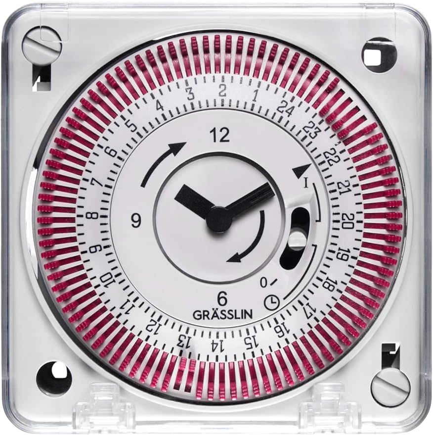 Zeitschaltuhr Grässlin für Praher Filtersteuerung