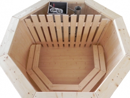 Ø1,9 Hot Tub aus HOLZ