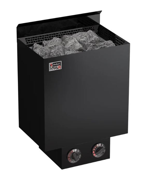 Elektro Saunaofen Nordex Next mit integrierter Steuerung 6kw Black