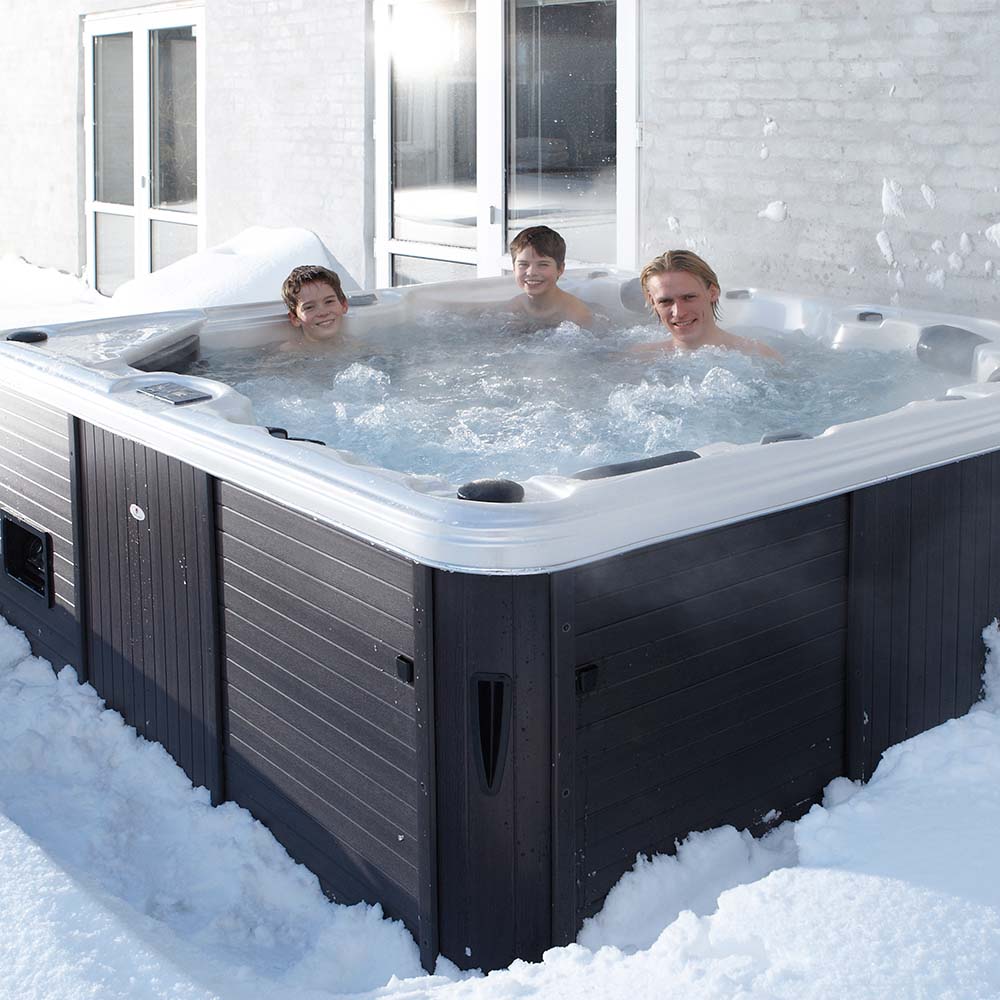 Denform First Class 62 – Außenwhirlpool für 6 Personen