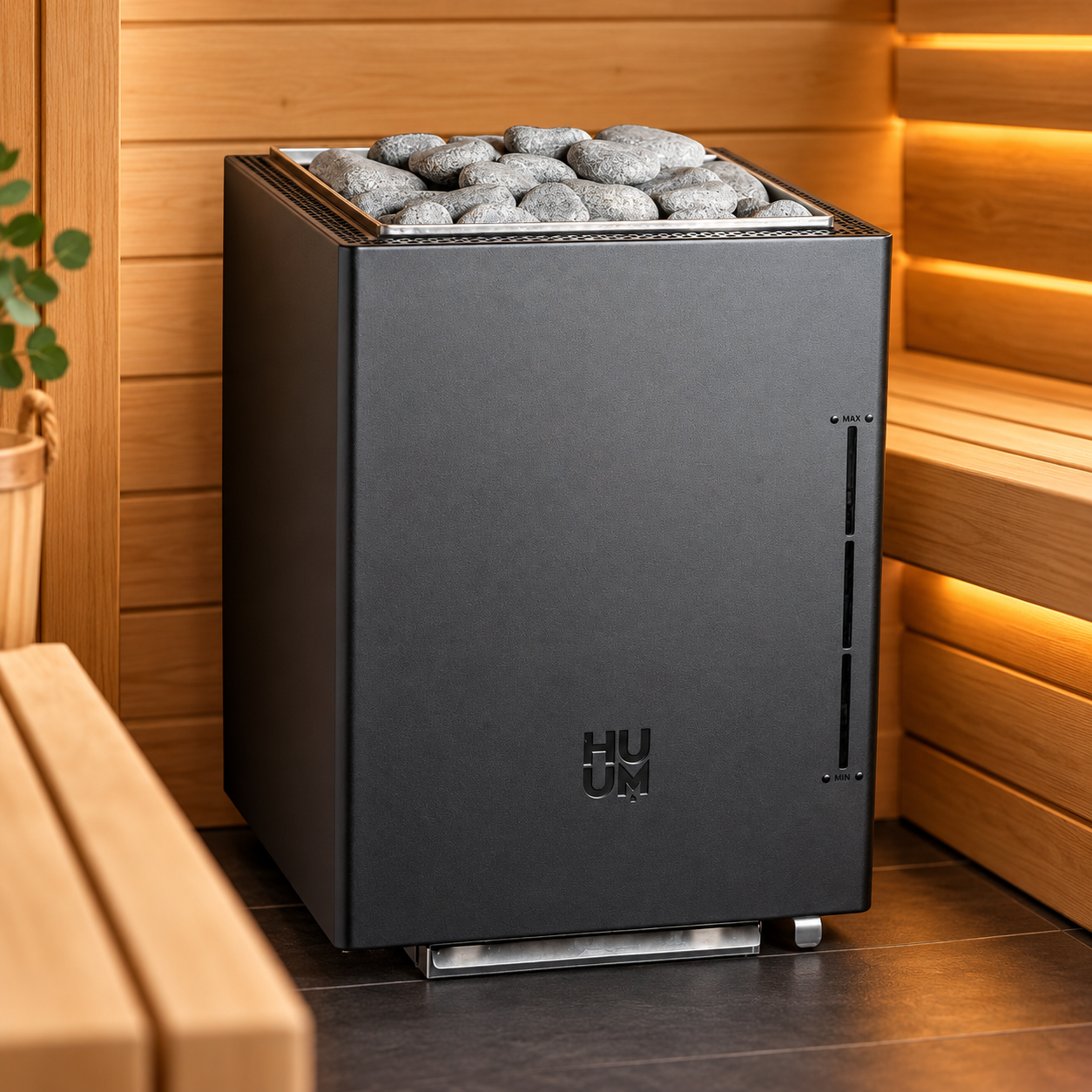 Huum Elektrischer Saunaofen CORE Wall Combi