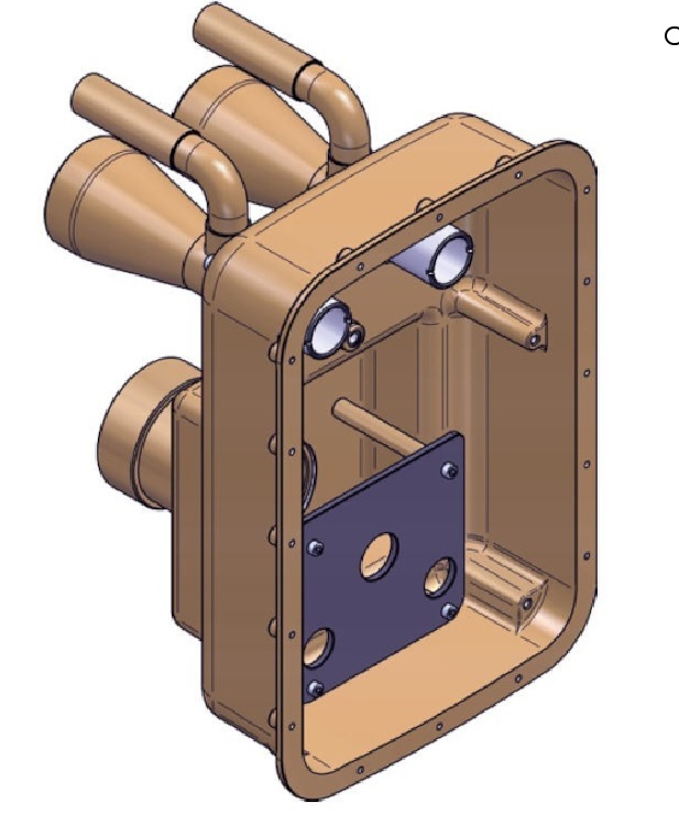 ESSENCE Einbausatz 240mm RG5 für Gegenstromanlage