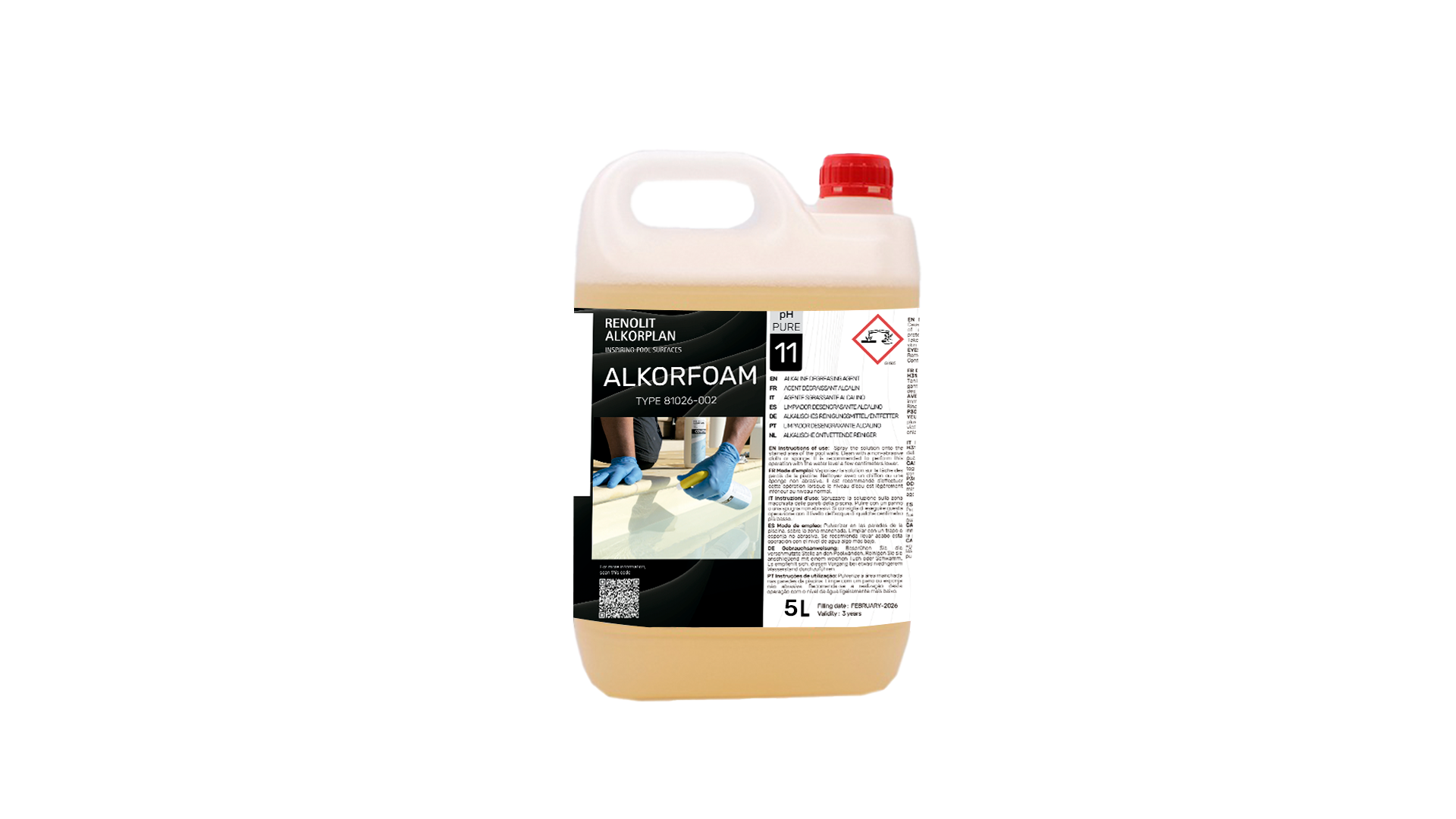 Alkorfoam Folienreiniger