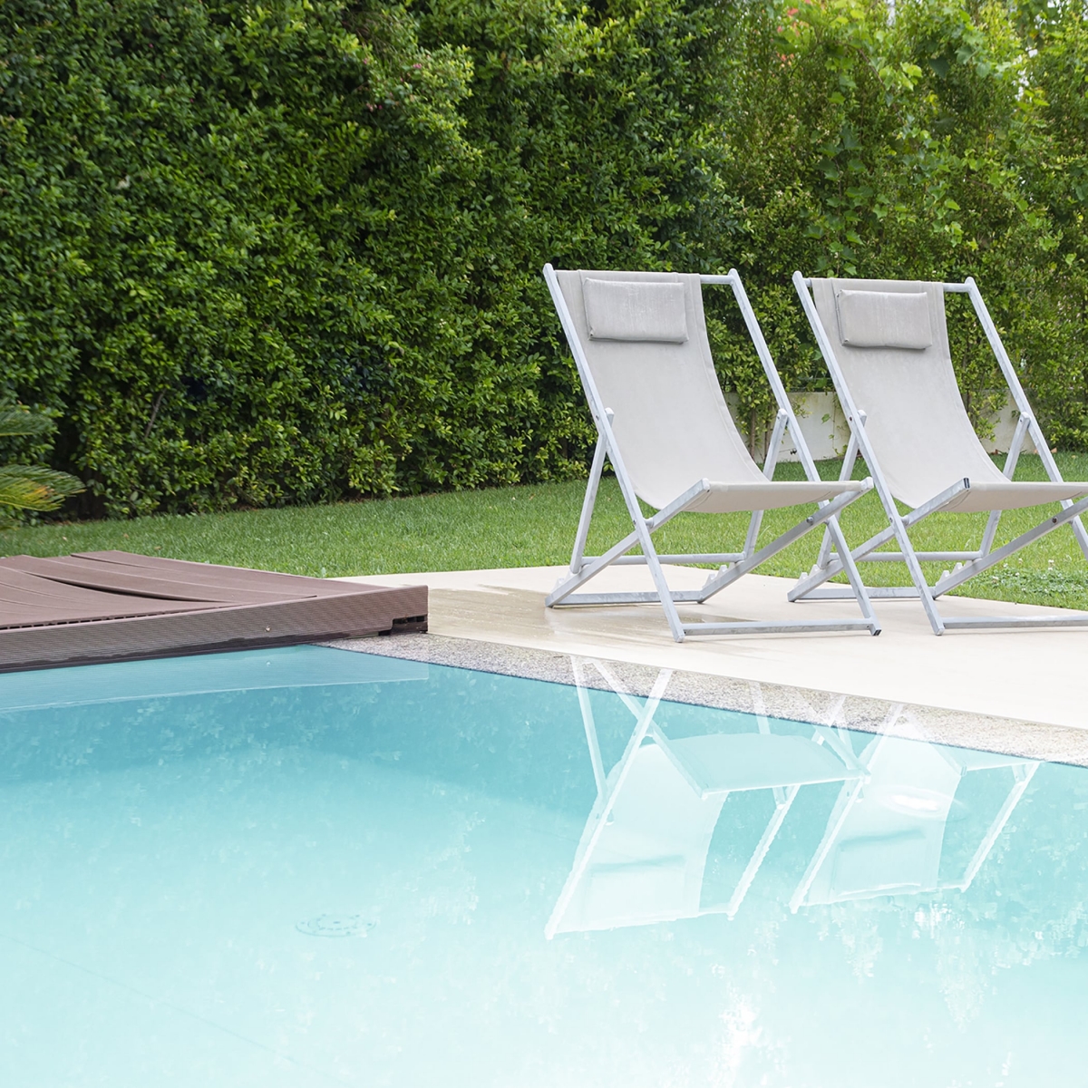 ACRYL Schwimmbadfolie deluxe , 165 cm,25m Rolle weiß