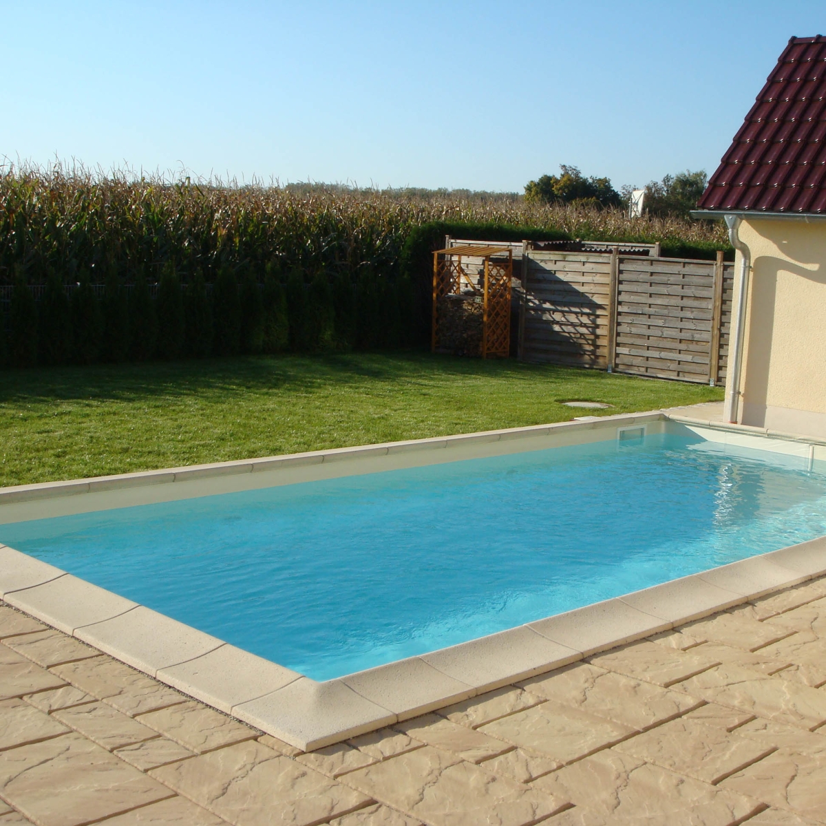 Ocean Brick Poolsystem 8x4x1,5m