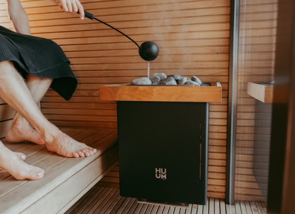 Huum Elektrischer Saunaofen CORE Wall Combi