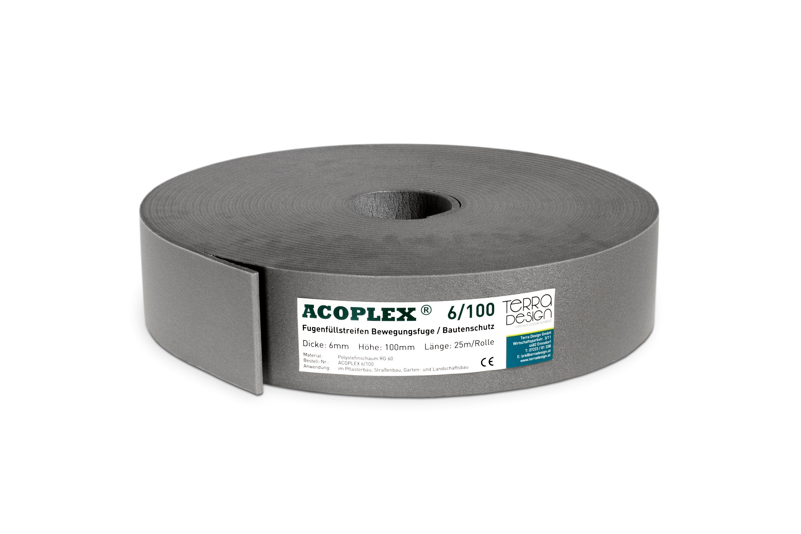 ACOPLEX 6/100  Stütz-, Fugen- und Fassadenschutzband