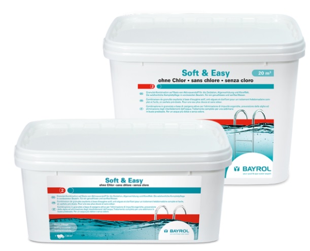 Bayrol Soft & Easy, 20 m³ (16 Beutel) 4,48Kg Aktivsauerstoffmethode in Granulatf