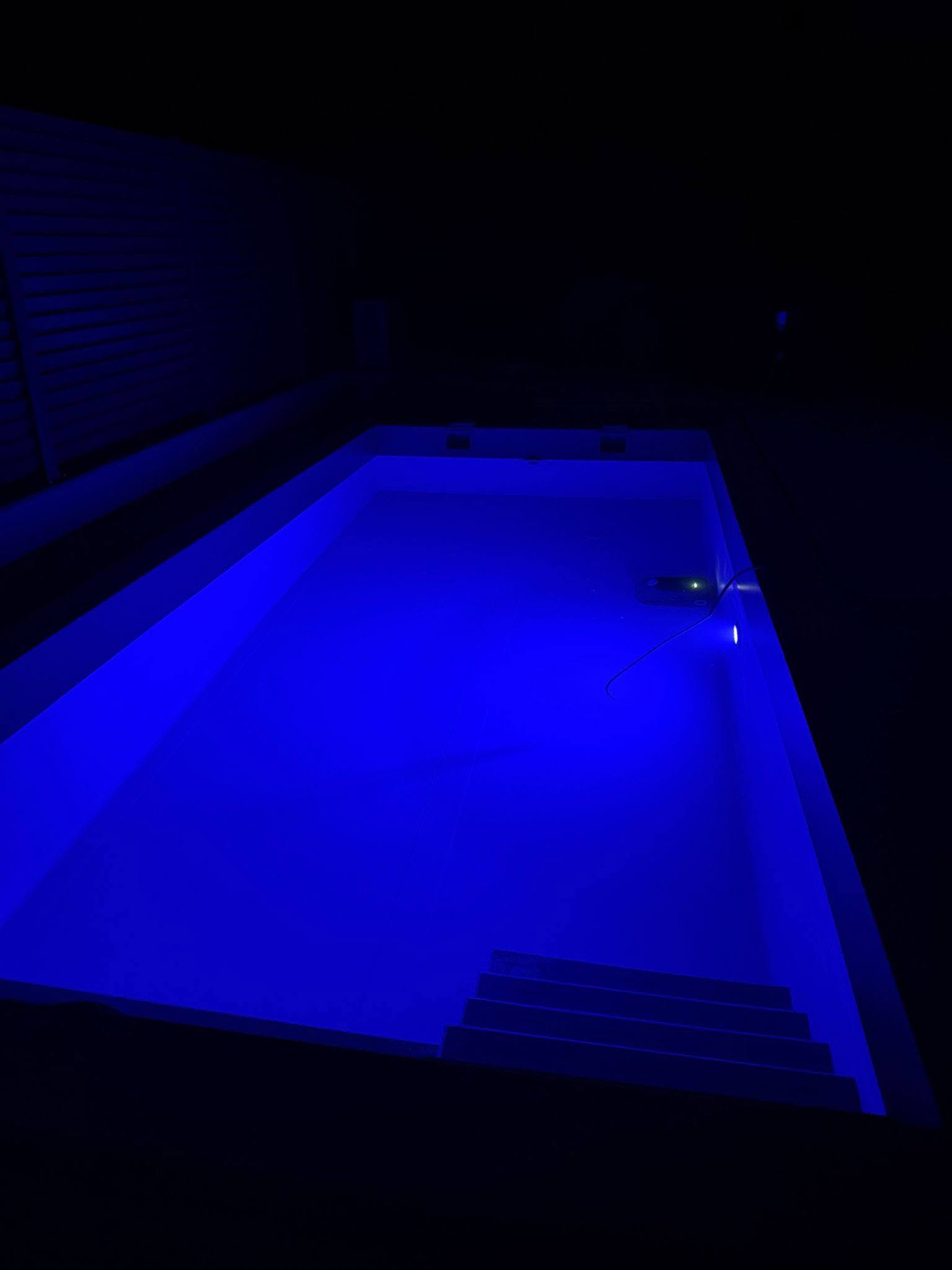 Styroporsteinsatz & Einbauteile – Poolbau 8 x 4 x 1,5m