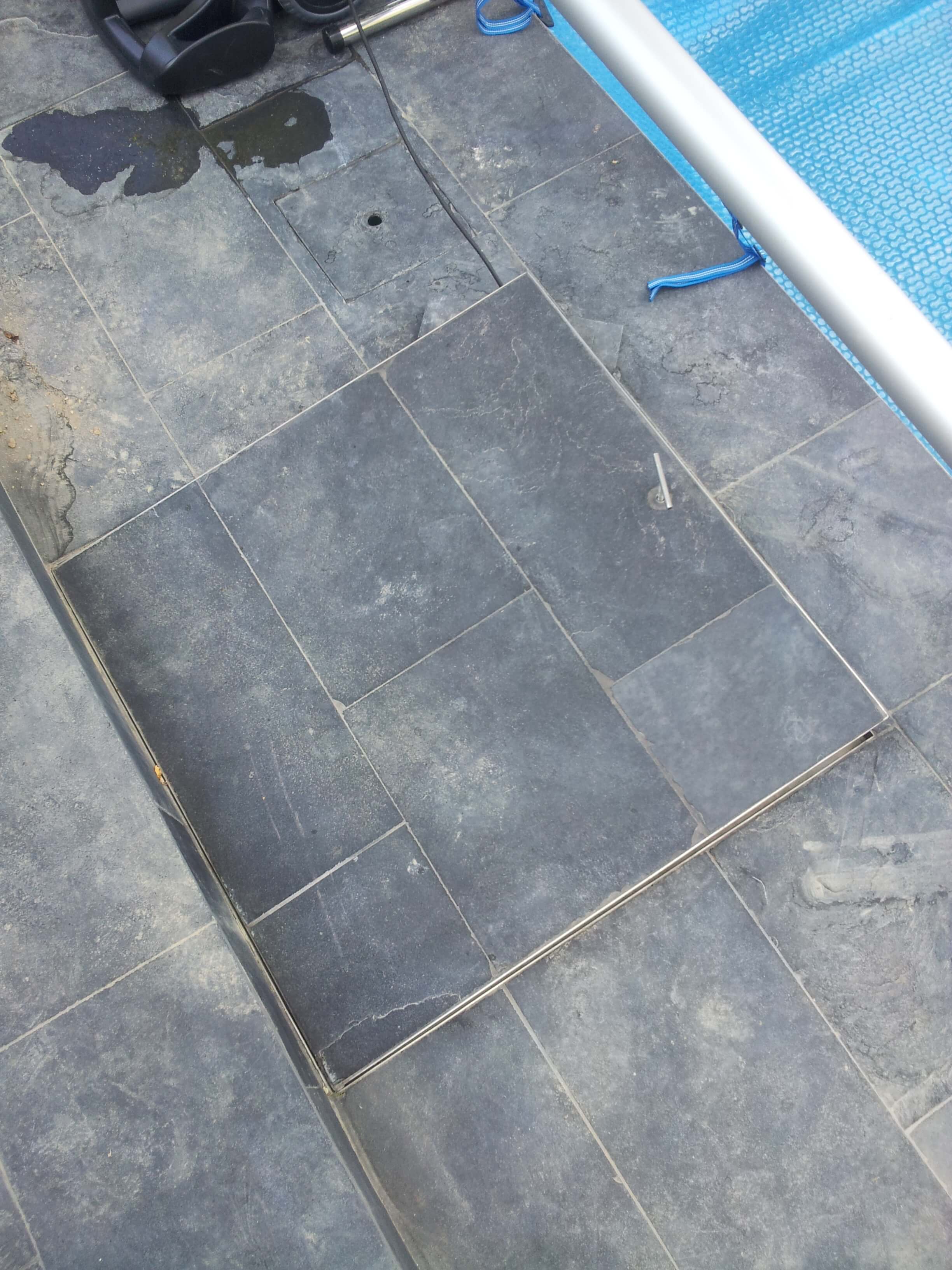 600 mm Betonöffnung Edelstahl-Schachtdeckel mit Gasfeder