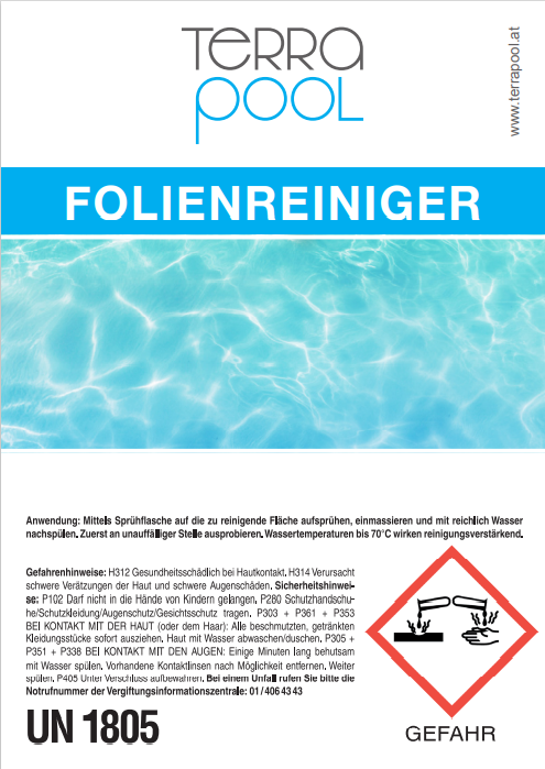 Folienreiniger und Fettreiniger