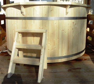 Ø1,9 Hot Tub aus HOLZ