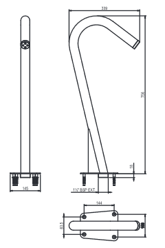 Schwallrohr D43