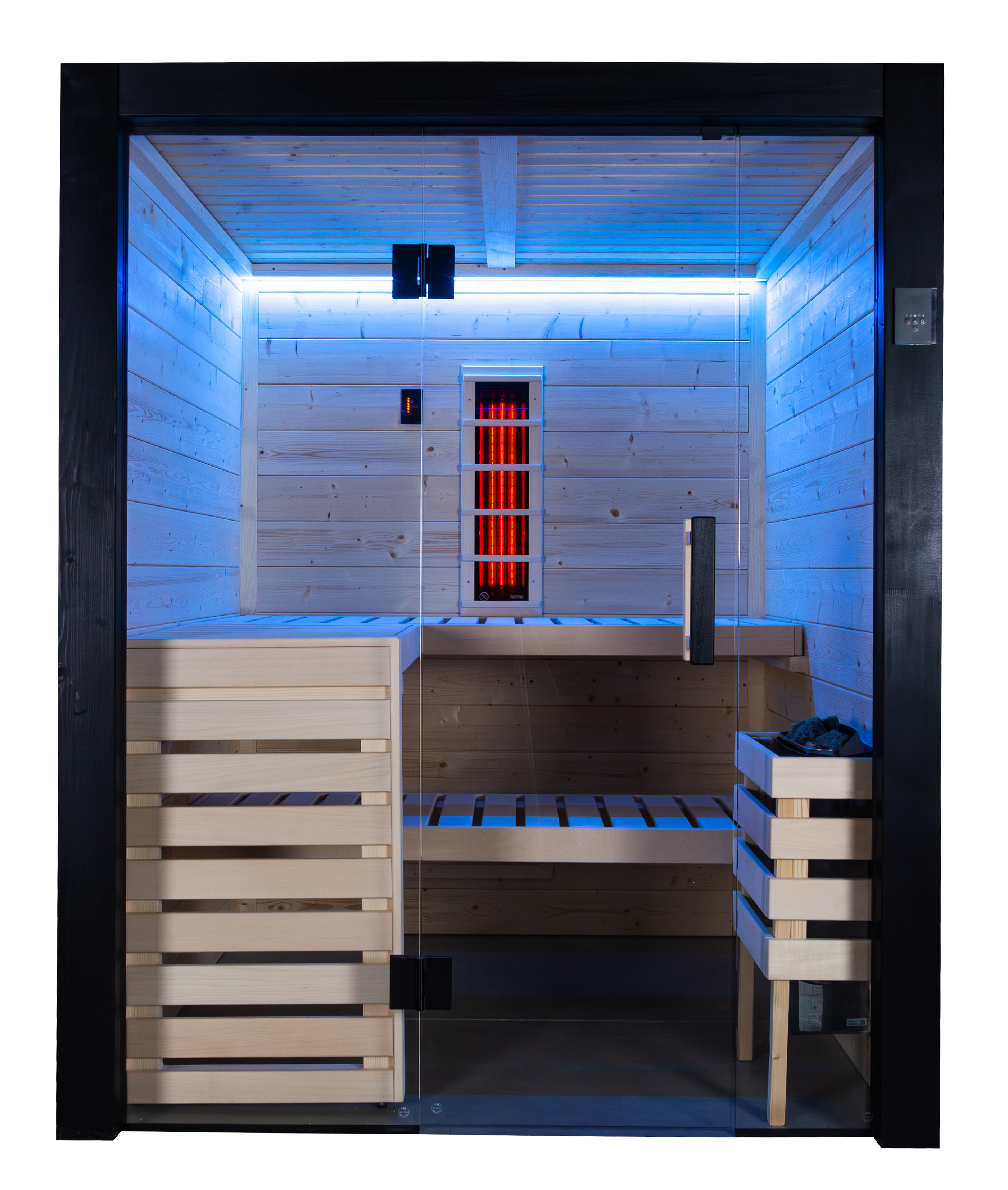 Saunakabine Harvia Family Infra Small - Fin Set