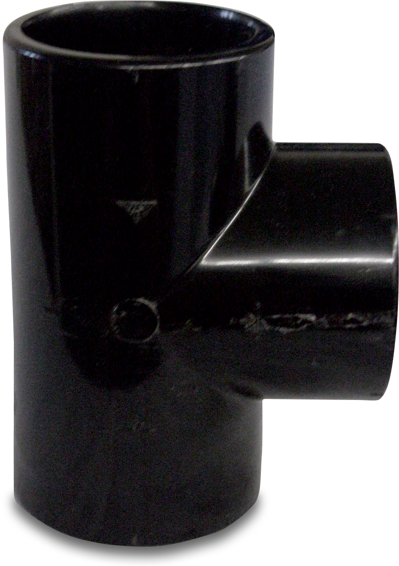 T-Stück 90°  D50mm PVC Klebemuffe PN16