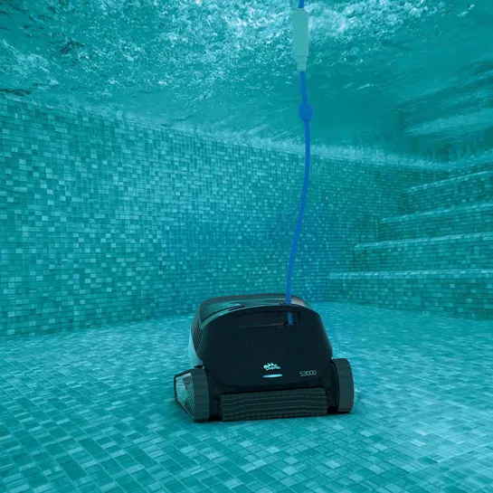 Dolphin S 3000i App Steuerbarer Poolroboter mit Caddy