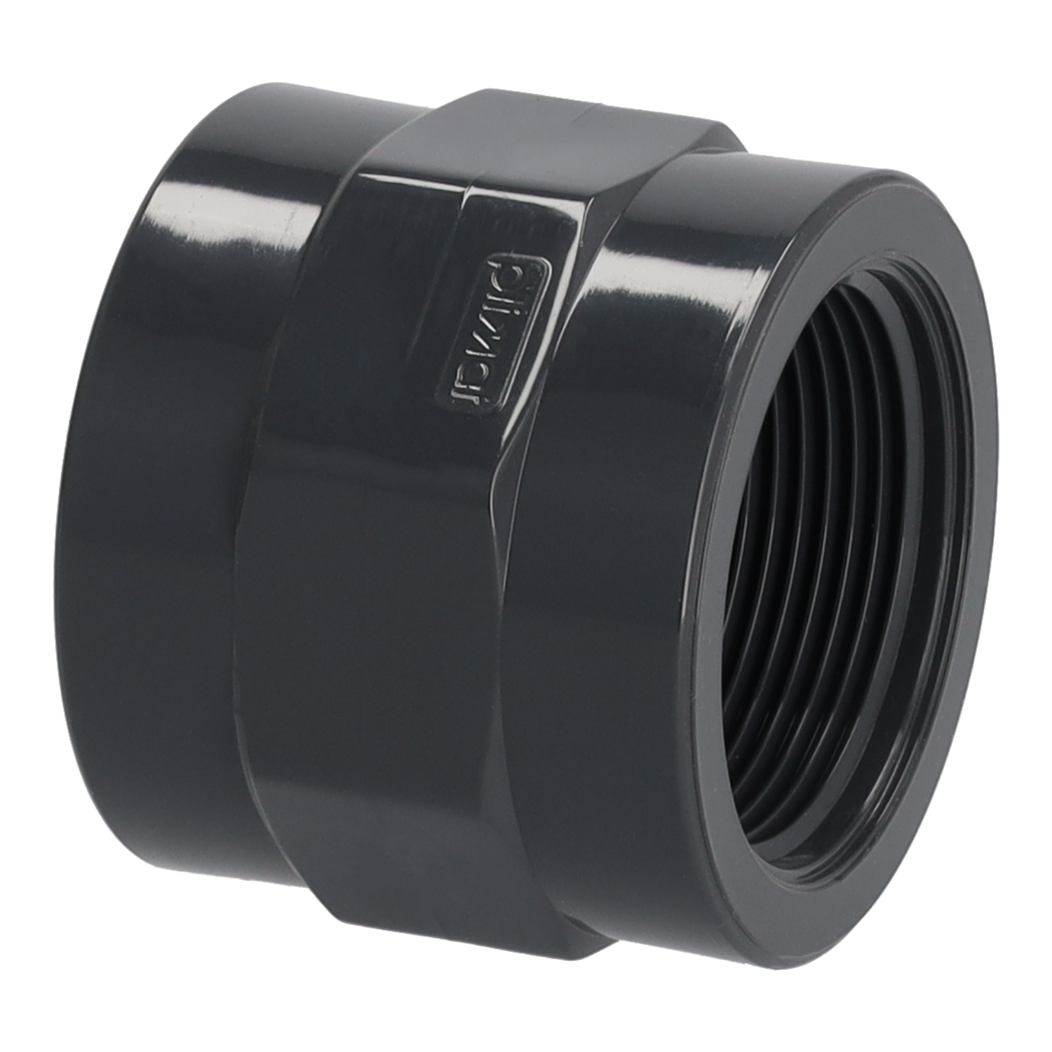 PVC Gewindemuffe IG x IG 3/4"