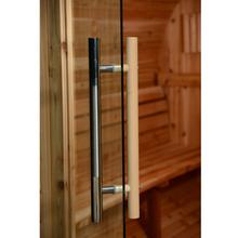 WESTON FASSSAUNA aus Kanadische Western Red Cedar/ 1830mm x 2440mm WESTON FASSSAUNA aus Kanadische Western Red Cedar/ 1830mm x 2440mm