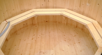 Ø 2,2 Hot Tub aus HOLZ