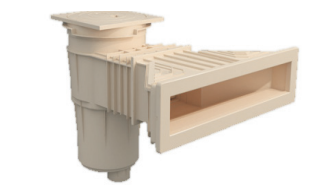 Astral Oberflächenabsauger SLIM 500 KS mit Saugplatte u. Blende beige
