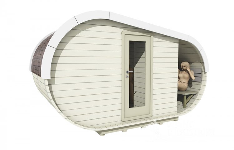 GENUSS-SAUNA 2,4 X 4,3 Standard 