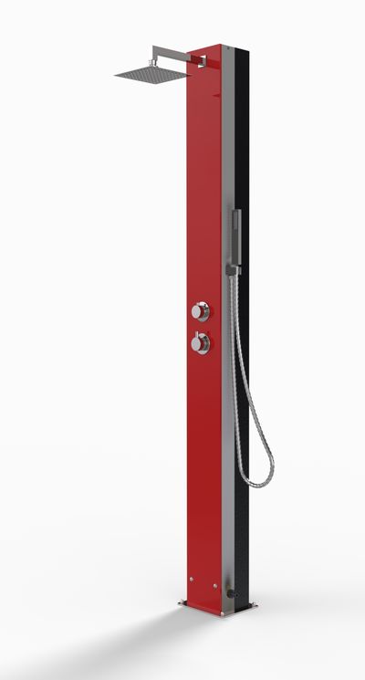 Ideal Solardusche Saba Solar mit Handbrause