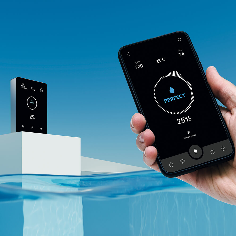 MR. PURE Die Inverter-Salzelektrolyse für erstklassige Wasserqualität 34g für 120m³