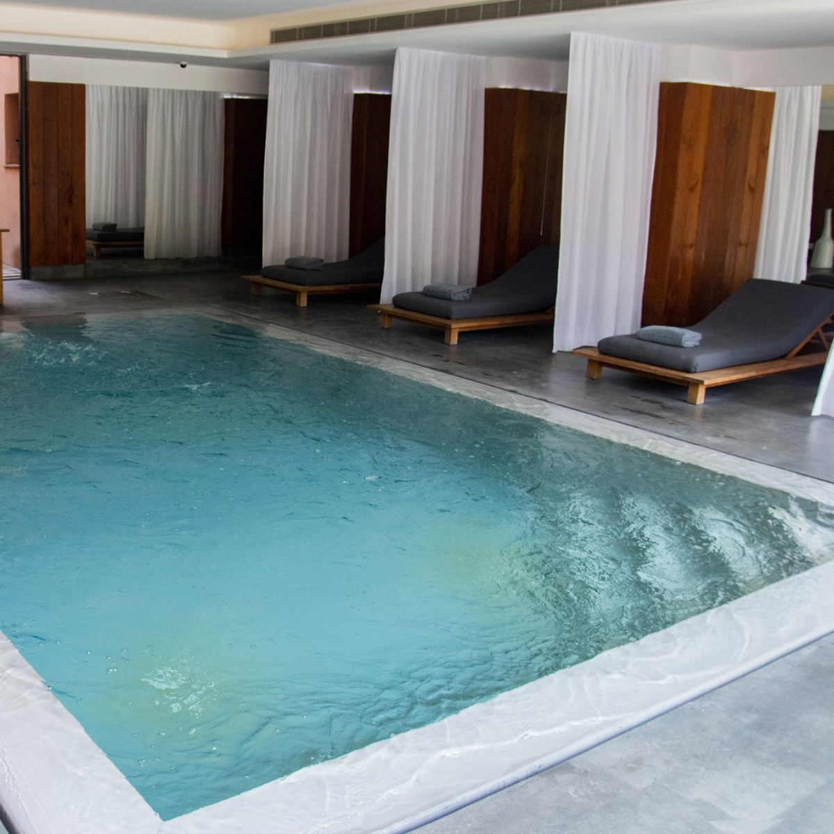 ACRYL Schwimmbadfolie deluxe , 165 cm,25m Rolle hellgrau