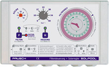  Schwimmbadsteuerung SOLPOOL mit Solarheizungsregler 230V